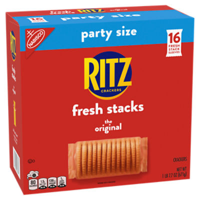 Nabisco Ritz Fresh Stacks the Original Crackers Party Size, 16 count, 1 lb 7.7 oz