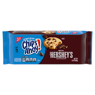 Nabisco Chips Ahoy! Hershey's Milk Chocolate Real Chocolate Chip