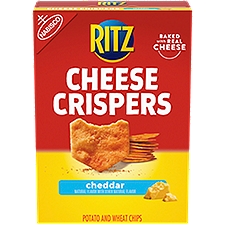 Nabisco Ritz Cheese Crispers Cheddar Potato and Wheat Chips, 7 oz