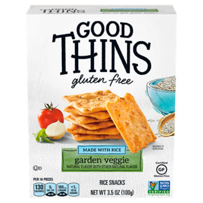 Good Thins Simply Veggie Blend Rice Snacks 3.5 Oz. Box