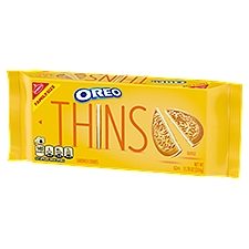 OREO Thins Golden Sandwich Cookies, Family Size, 11.78 oz, 11.78 Ounce