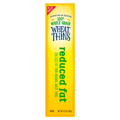 Nabisco Wheat Thins Reduced Fat Snacks Family Size, 12.5 oz