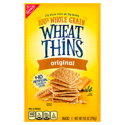Nabisco Wheat Thins Original Snacks, 8.5 oz