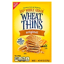 Nabisco Wheat Thins Original Snacks, 8.5 oz, 8.5 Ounce