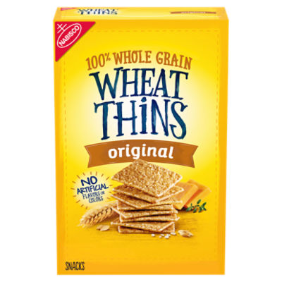 Nabisco Wheat Thins Original 100% Whole Grain Snacks, 8.5 oz