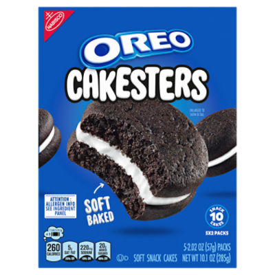 Oreo Cakesters, Soft Snack Cakes