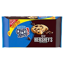 CHIPS AHOY! Hershey's Milk Chocolate Chip Cookies, Family Size, 14.48 oz, 14.48 Ounce
