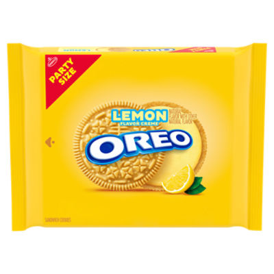 OREO Lemon Creme Sandwich Cookies Party Size