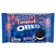 Oreo Firework with Popping Candy Chocolate, Sandwich Cookies, 12.2 Ounce