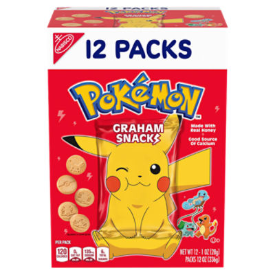 Nabisco Pokémon Graham Snacks, 12 count, 12 oz