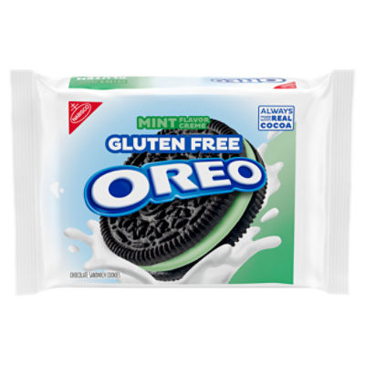 OREO Gluten Free Mint Creme Chocolate Sandwich Cookies