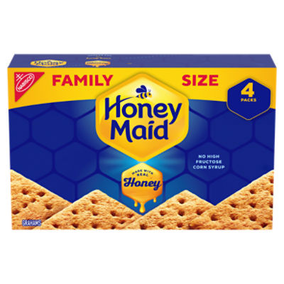 Honey Maid Graham Crackers, Family Size, 19.2 oz Box