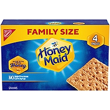 Honey Maid Graham Crackers, Family Size, 19.2 oz Box, 19.2 Ounce