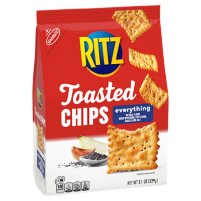 Nabisco Ritz Everything Toasted Chips, 8.1 oz