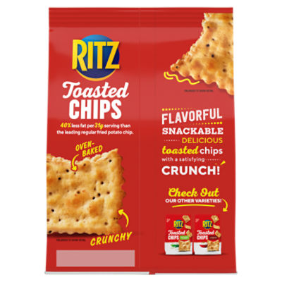 Nabisco Ritz Everything Toasted Chips, 8.1 oz