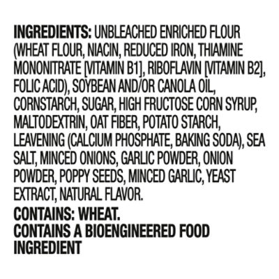 Nabisco Ritz Everything Toasted Chips, 8.1 oz