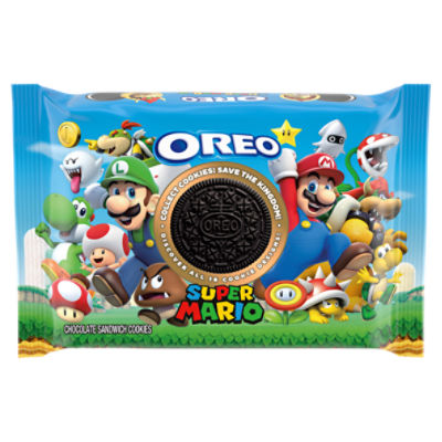 Super Mario™ OREO Chocolate Sandwich Cookies, Limited Edition, 12.2 oz