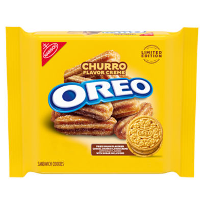 Nabisco Oreo Churro Flavor Creme Sandwich Cookies Limited Edition, 10.68 oz