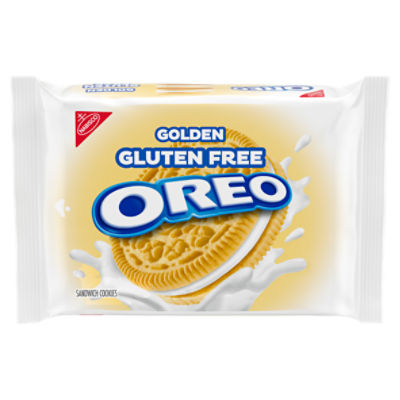 OREO Gluten Free Golden Sandwich Cookies, Gluten Free Cookies, 12.08 oz