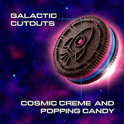 Oreo Space Dunk Chocolate Sandwich Cookies Limited Edition, 10.68 oz