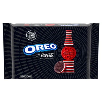 OREO Coca-Cola Sandwich Cookies, Limited Edition, 10.68 oz