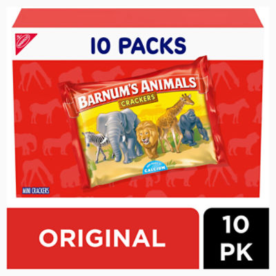 Nabisco Barnum's Animals Mini Crackers, 1 oz, 10 count