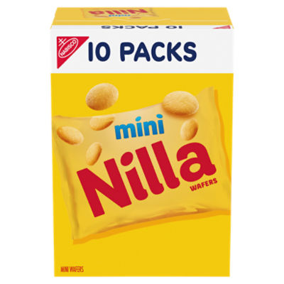 Nabisco Nilla Mini Wafers, 1 oz, 10 count