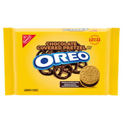 Oreo Chocolate Covered Pretzel Sandwich Cookies Limited Edition, 10.68 oz