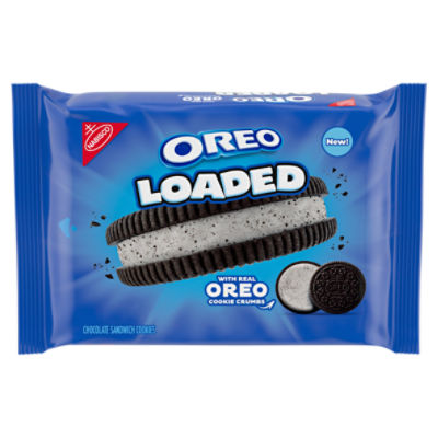 Nabisco Oreo Loaded Chocolate Sandwich Cookies, 13.37 oz