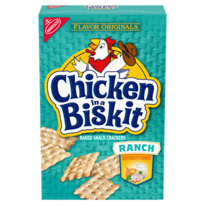 Nabisco Chicken in a Biskit Ranch Baked Snack Crackers, 7.5 oz