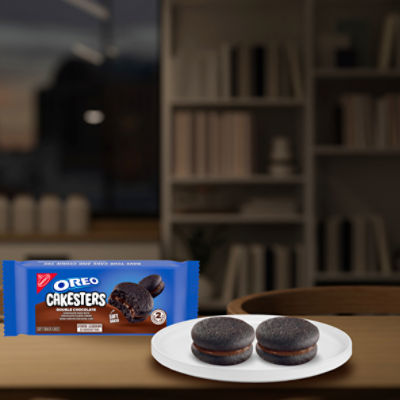 Nabisco Oreo Cakesters Double Chocolate Soft Snack Cakes, 2.02 oz, 5 count Image 7 of 11