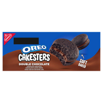 Nabisco Oreo Cakesters Double Chocolate Soft Snack Cakes, 2.02 oz, 5 count Image 10 of 11