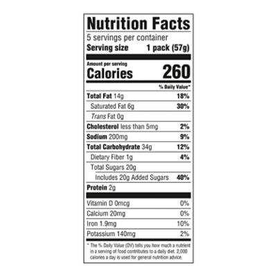 Nabisco Oreo Cakesters Double Chocolate Soft Snack Cakes, 2.02 oz, 5 count Image 8 of 11