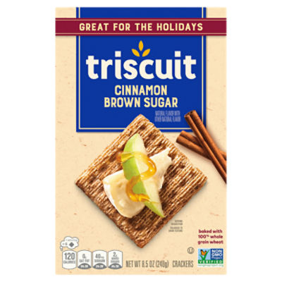 Triscuit Cinnamon Brown Sugar Crackers, 8.5 oz