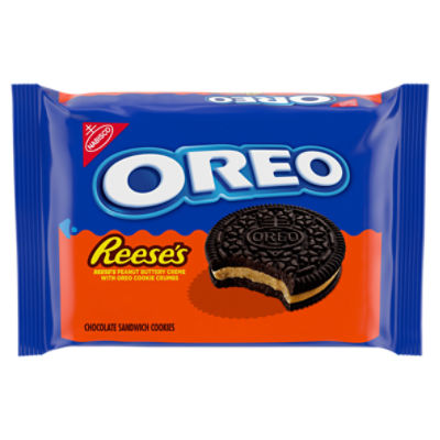 OREO REESE'S Peanut Buttery Creme Chocolate Sandwich Cookies