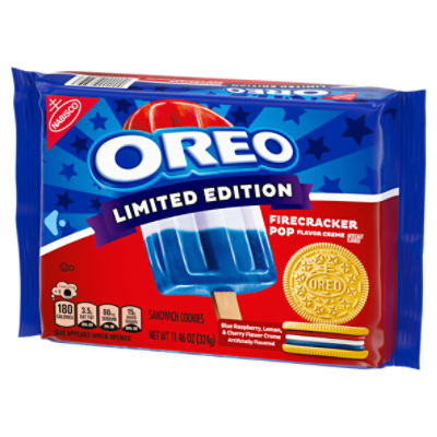 Nabisco Oreo Firecracker Pop Flavor Creme Sandwich Cookies Limited