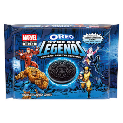 MARVEL OREO Stuf of Legends Chocolate Sandwich Cookies