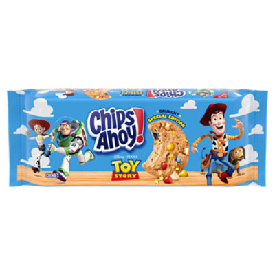 CHIPS AHOY! with Disney and Pixar's Toy Story Candy Blasts Fudgy Chocolate Chip Cookies, 9.5 oz
