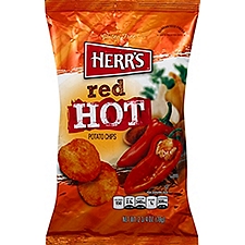 Herr Foods Inc. Red Hot Potato Chips, 2.75 Ounce
