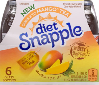 Snapple Diet Mango Tea, 96 fl oz