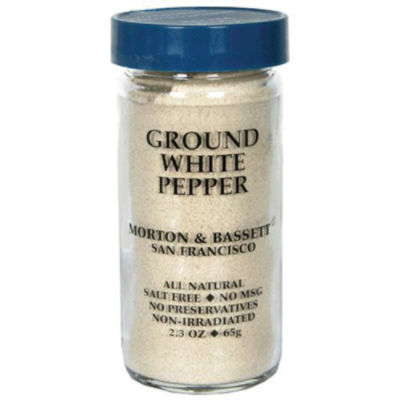 Morton & Bassett Ground White Pepper, 2.3 oz