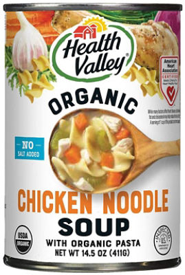 Health Valley Organic Chicken Noodle Soup, 14.5 oz