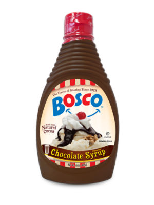 Bosco Chocolate Flavored Syrup, 15 oz