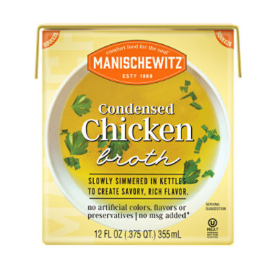 Manischewitz Condensed Chicken Broth, 12 oz