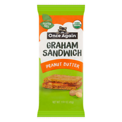 Once Again Peanut Butter Graham Sandwich, 1.59 oz