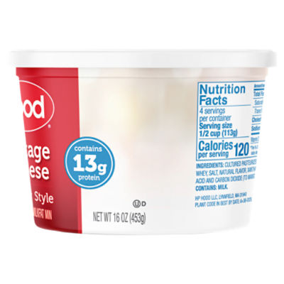 Hood Cottage Cheese With Pineapple Nutrition Facts Besto Blog