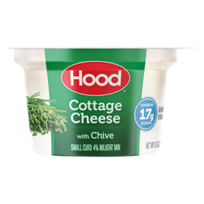 Hood Cottage Cheese with Chive, 5.3 oz