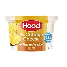 Hood 4% Cottage Cheese with Pineapple Added, 5.3 oz