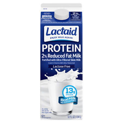 Lactaid Lactose Free Protein 2% Reduced Fat Milk, 52 fl oz