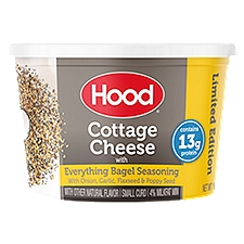 Hood Cottage Cheese with Everything Bagel Seasoning Limited Edition, 16 oz